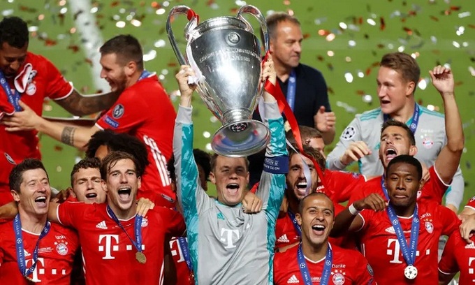 Bayern Munich vô địch Champions League 