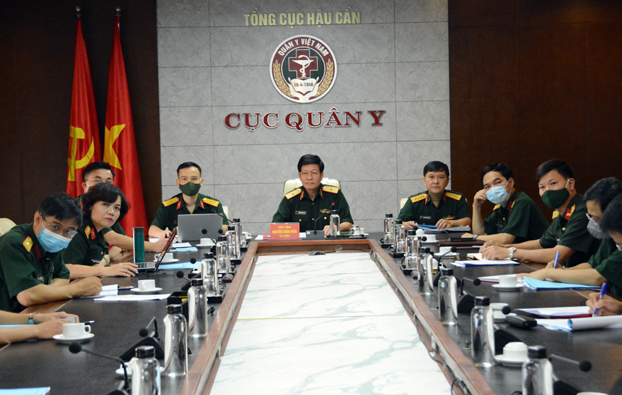 Khai mạc hội thảo trực tuyến quân y các nước ASEAN về quản lý khu cách ly trong phòng, chống Covid-19