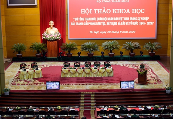 Thực hiện xuất sắc vai trò tham mưu, chỉ huy Quân đội trong các giai đoạn cách mạng

