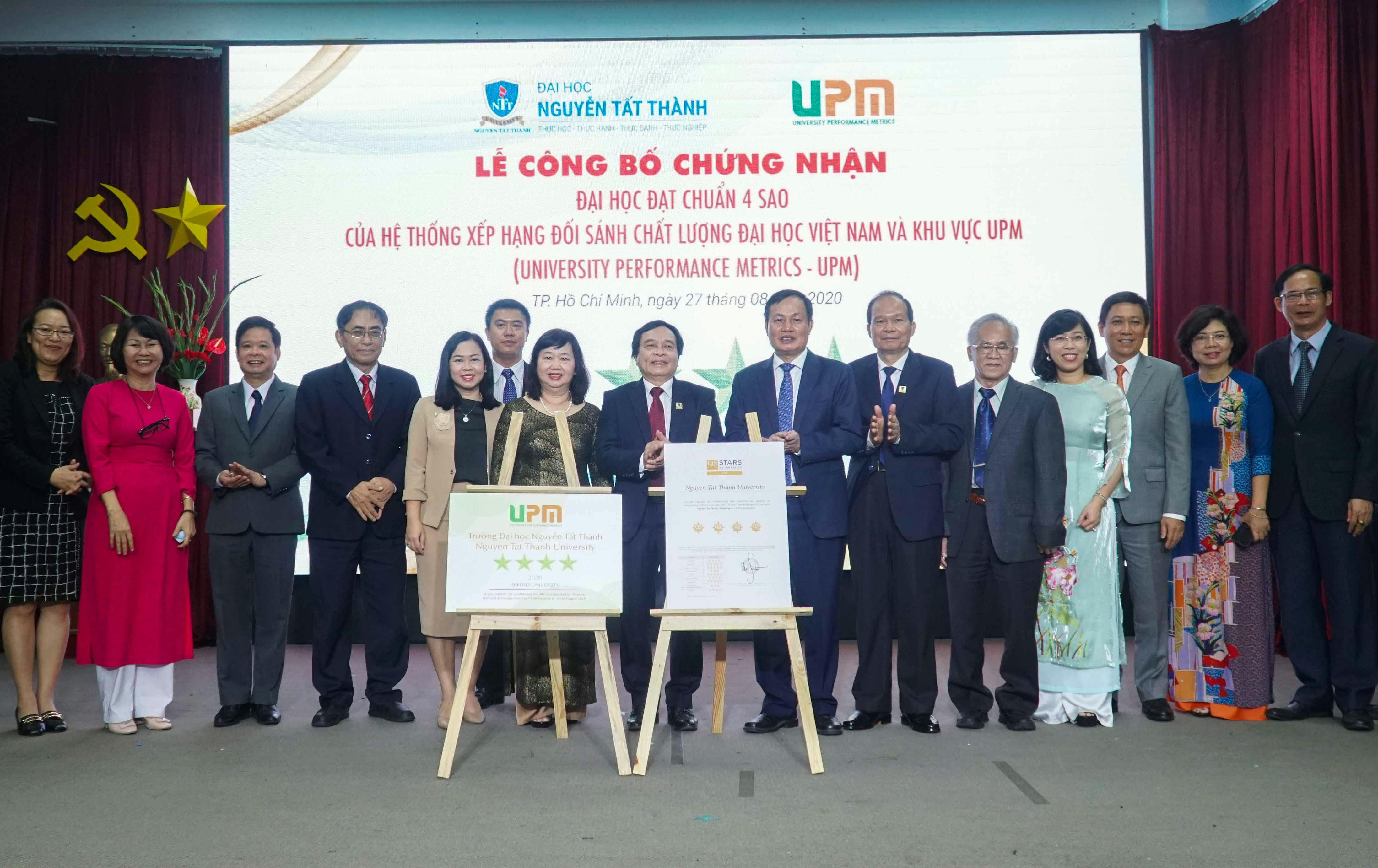 Trường đại học ngoài công lập đầu tiên được UPM công nhận 4 sao