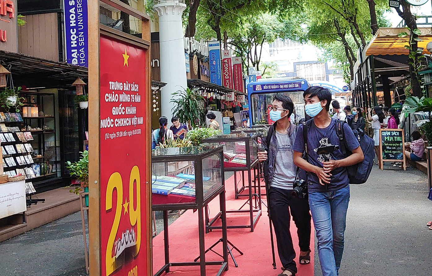 Đường sách TP Hồ Chí Minh triển khai nhiều hoạt động chào mừng Quốc khánh