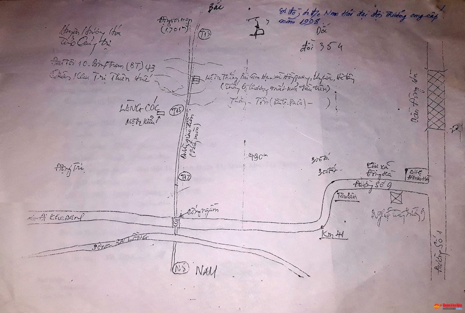 Đồng chí Nguyễn Mạnh Thắng hy sinh tại Tam Hiệp (Cam Lộ, Quảng Trị)