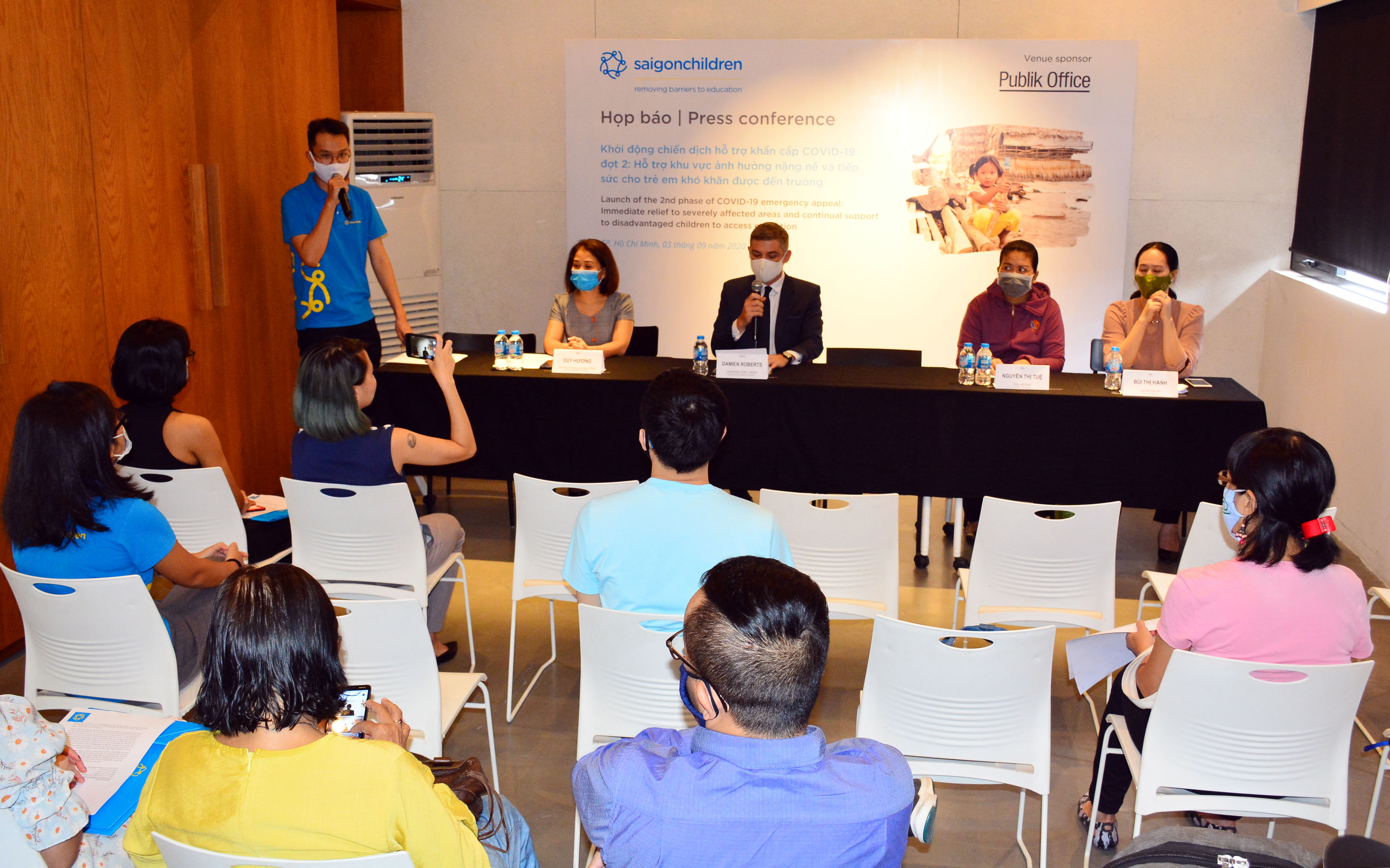 Khởi động chiến dịch kêu gọi hỗ trợ khẩn cấp phòng, chống dịch bệnh, tiếp sức trẻ em khó khăn đến trường 