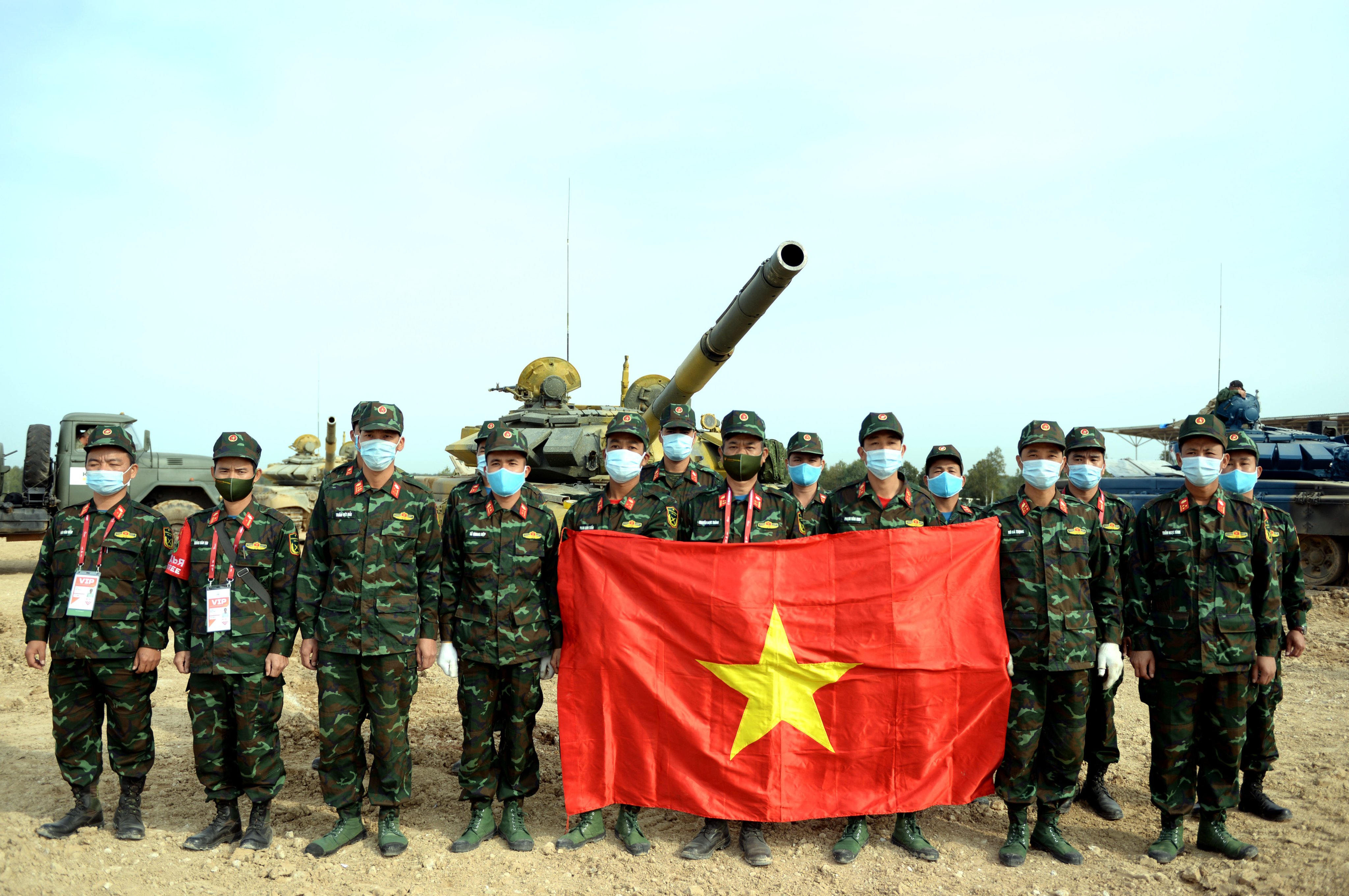 Đội tuyển Xe tăng QĐND sẵn sàng cho vòng chung kết