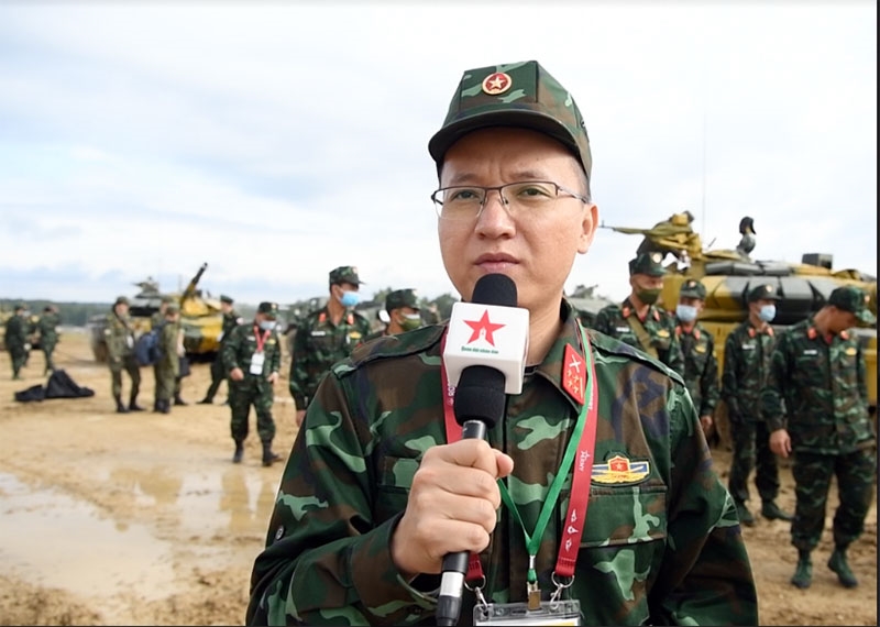 Phóng viên Lâm Toàn dẫn hiện trường về những hình ảnh tại Army Games 2020.