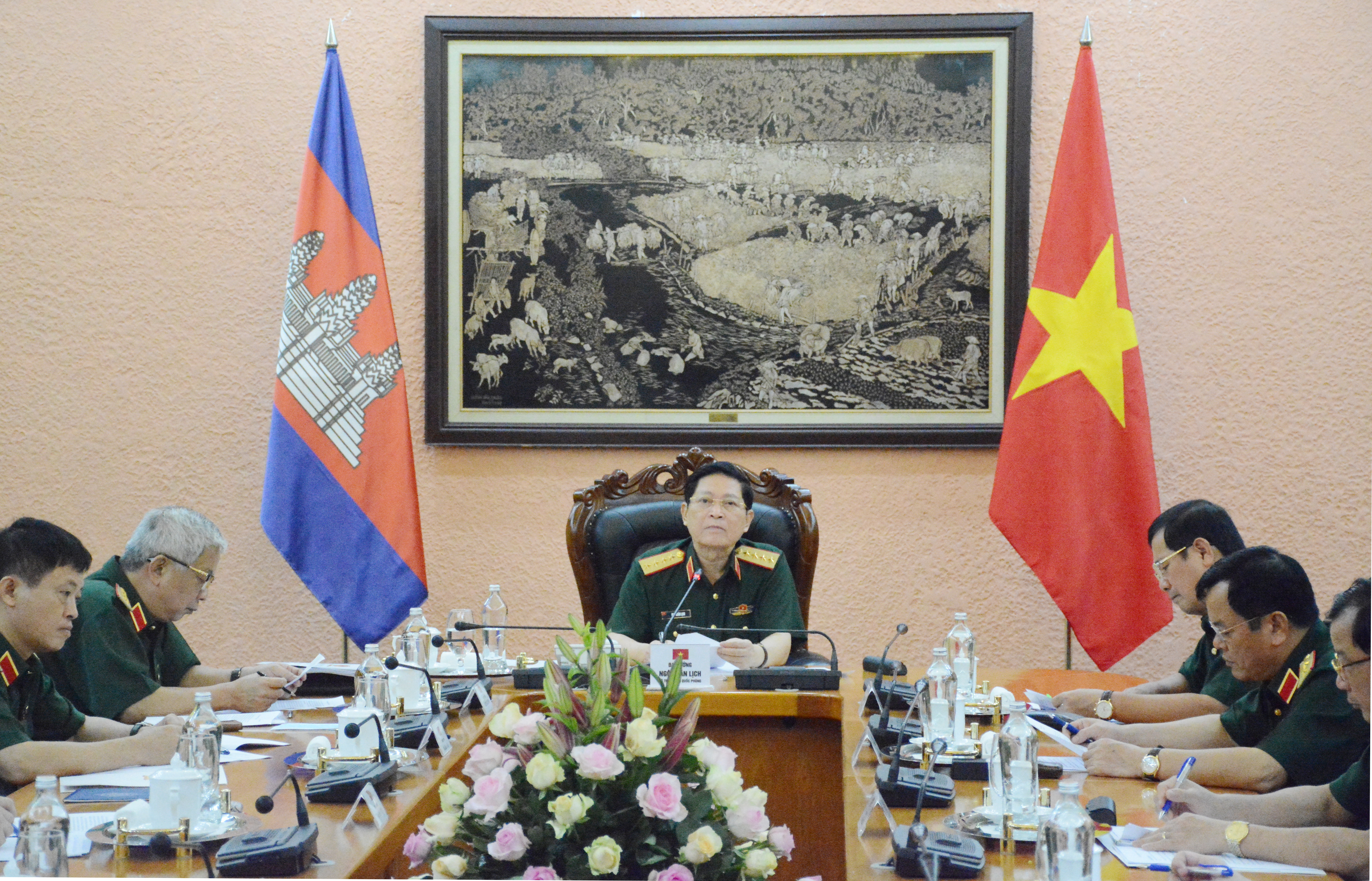 Tiếp tục tăng cường hợp tác quốc phòng Việt Nam - Campuchia