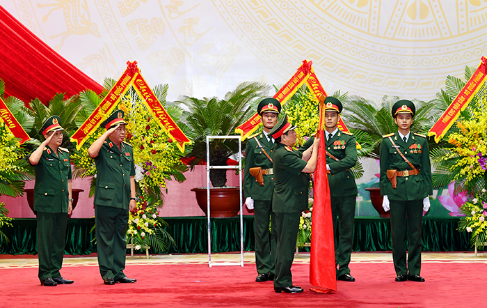 Đại tướng Ngô Xuân Lịch dự lễ kỷ niệm 75 năm Ngày truyền thống Tổng cục Công nghiệp quốc phòng 