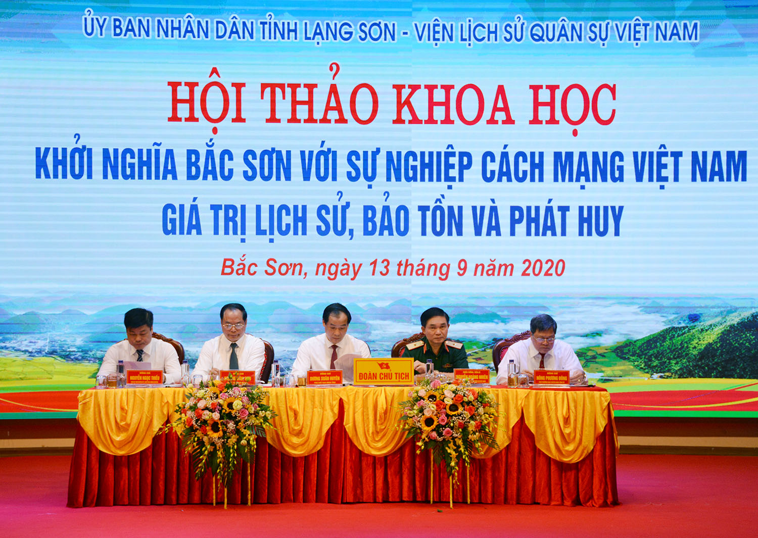 Hội thảo khoa học Khởi nghĩa Bắc Sơn với sự nghiệp cách mạng Việt Nam