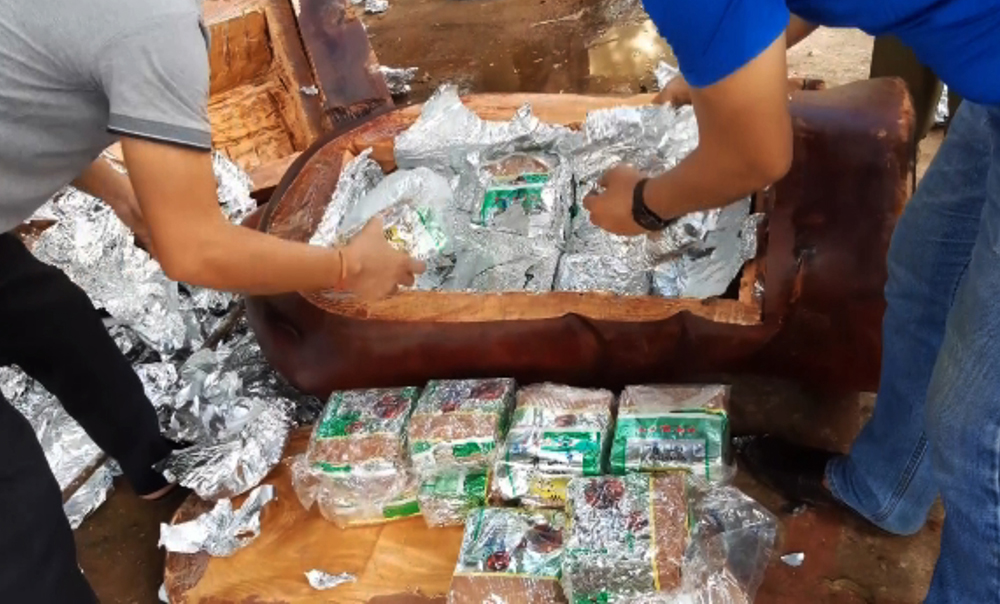 Bộ đội Biên phòng thu giữ gần 2,9 tấn ma túy các loại