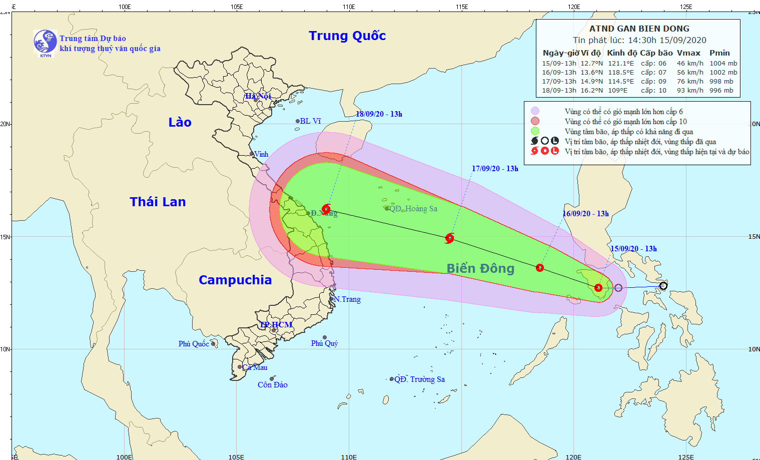 Sẵn sàng ứng phó áp thấp nhiệt đới có khả năng mạnh lên thành bão