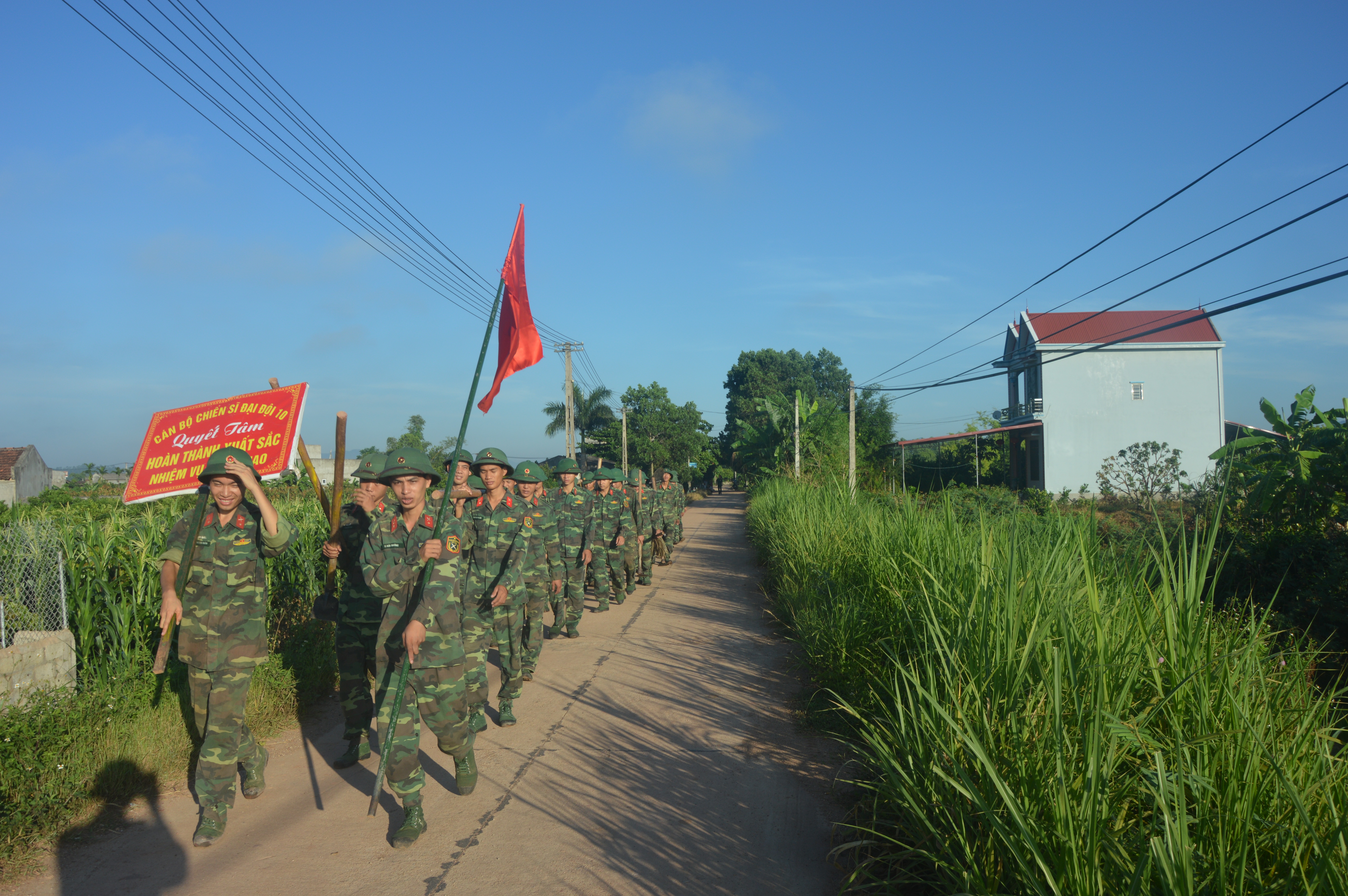 Huấn luyện giỏi, dân vận khéo ở Đoàn Thiện Thuật anh hùng 
