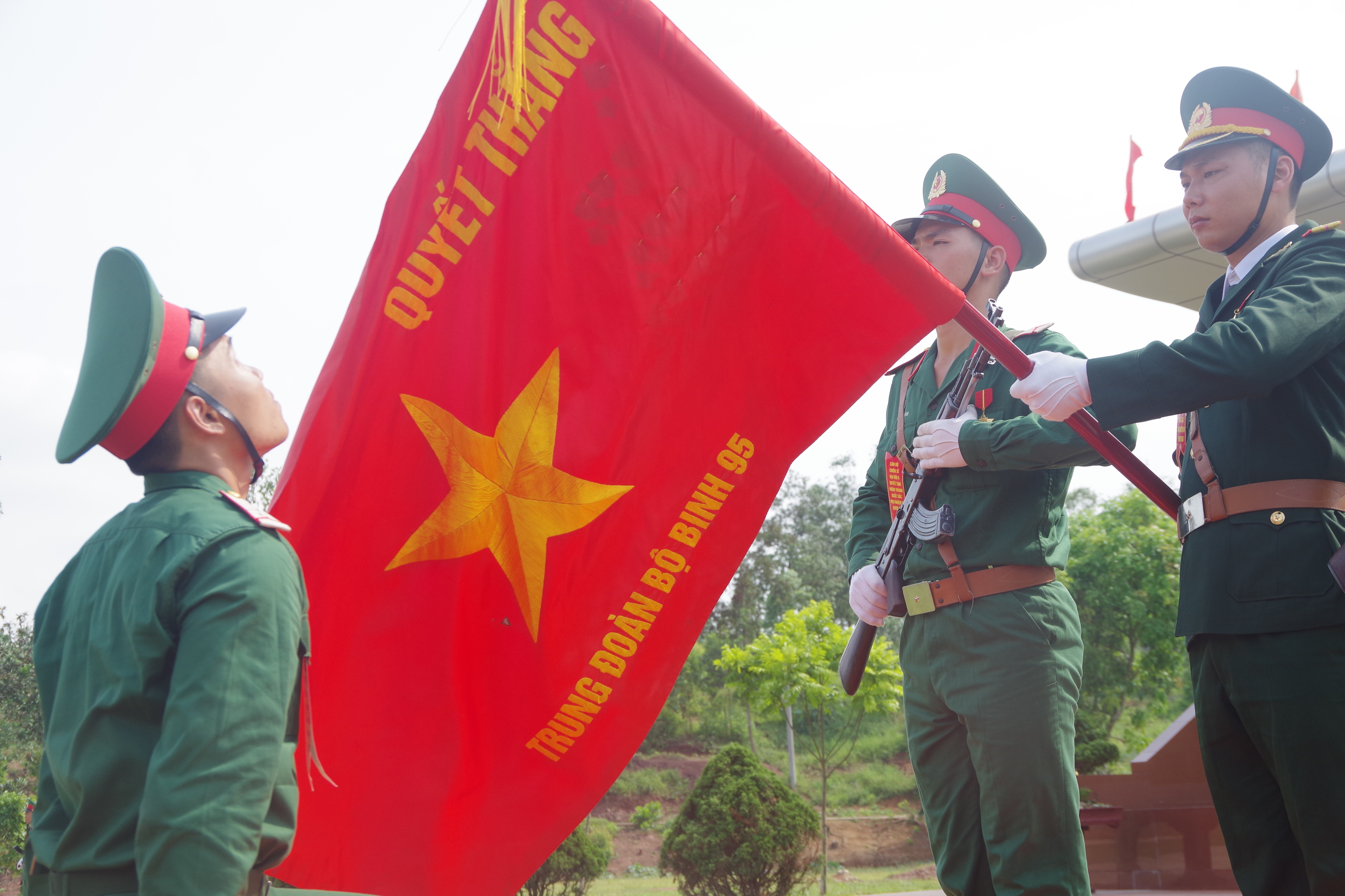 Lễ tuyên thệ chiến sĩ mới năm 2020.