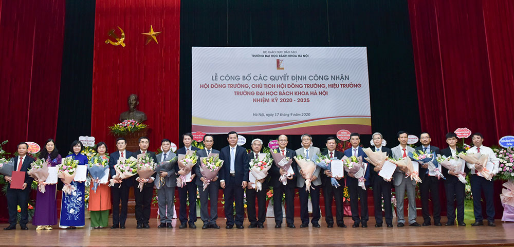 Trường Đại học Bách khoa Hà Nội có Chủ tịch Hội đồng trường và Hiệu trưởng mới