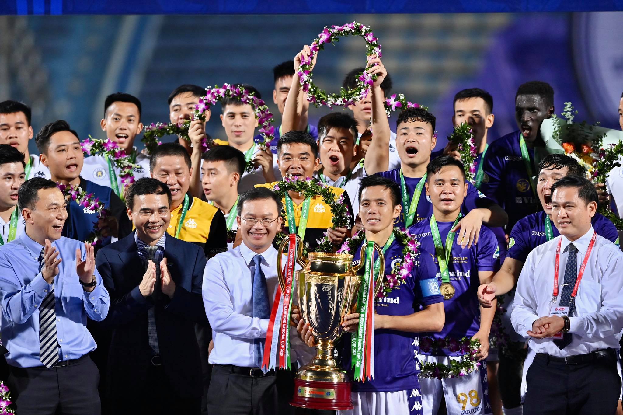 Hà Nội FC bảo vệ thành công chức vô địch Cúp Quốc gia