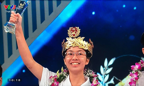 Nguyễn Thị Thu Hằng vô địch Đường lên đỉnh Olympia 2020