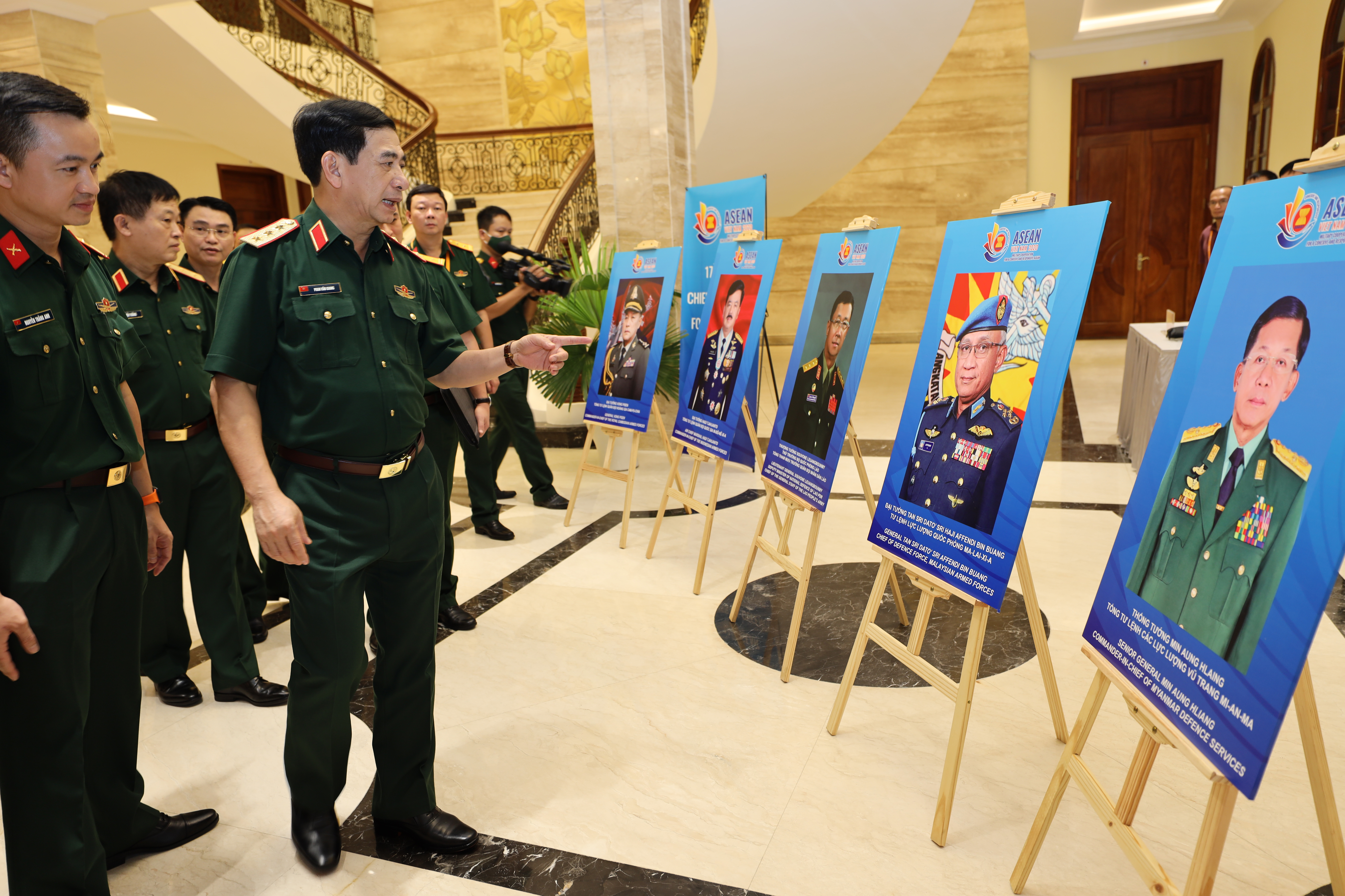 Thượng tướng Phan Văn Giang kiểm tra công tác chuẩn bị Hội nghị ACDFM-17