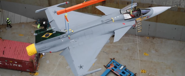 Brazil nhận máy bay chiến đấu JAS-39E/F Gripen NG đầu tiên