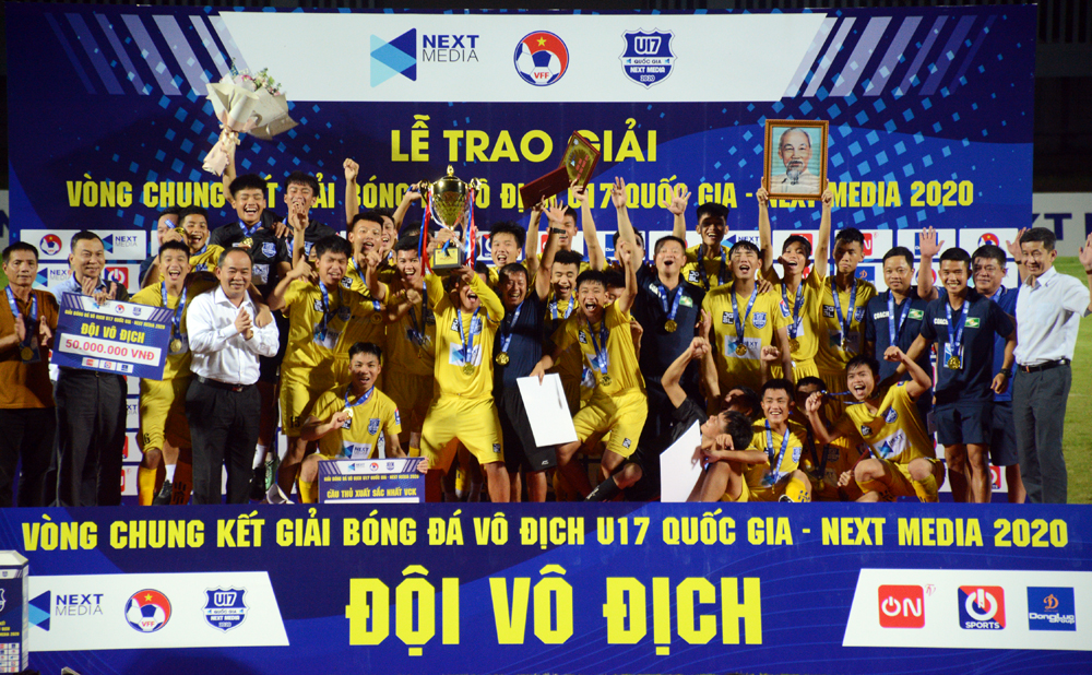 Thắng kịch tính, Sông Lam Nghệ An vô địch U.17 quốc gia
