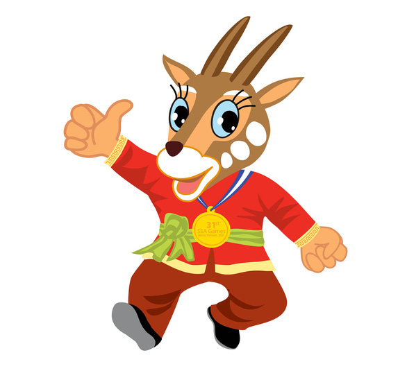 Sao la chính thức được đề nghị là linh vật của SEA Games 31