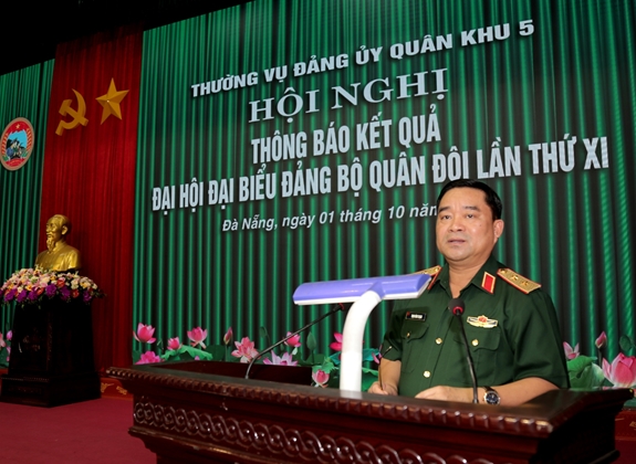 Các đơn vị thông báo nhanh kết quả Đại hội đại biểu Đảng bộ Quân đội lần thứ XI