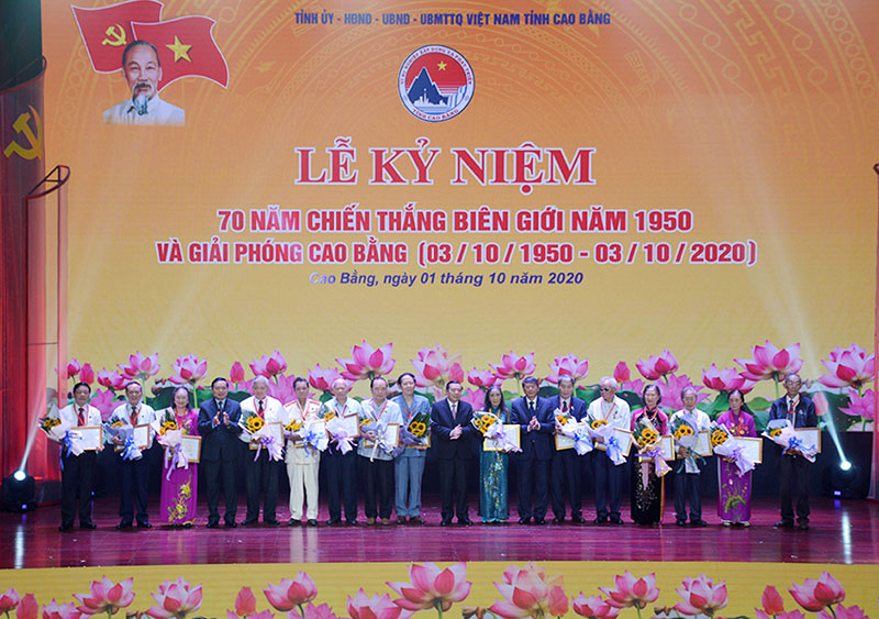 Kỷ niệm 70 năm Chiến thắng Biên giới năm 1950, giải phóng Cao Bằng