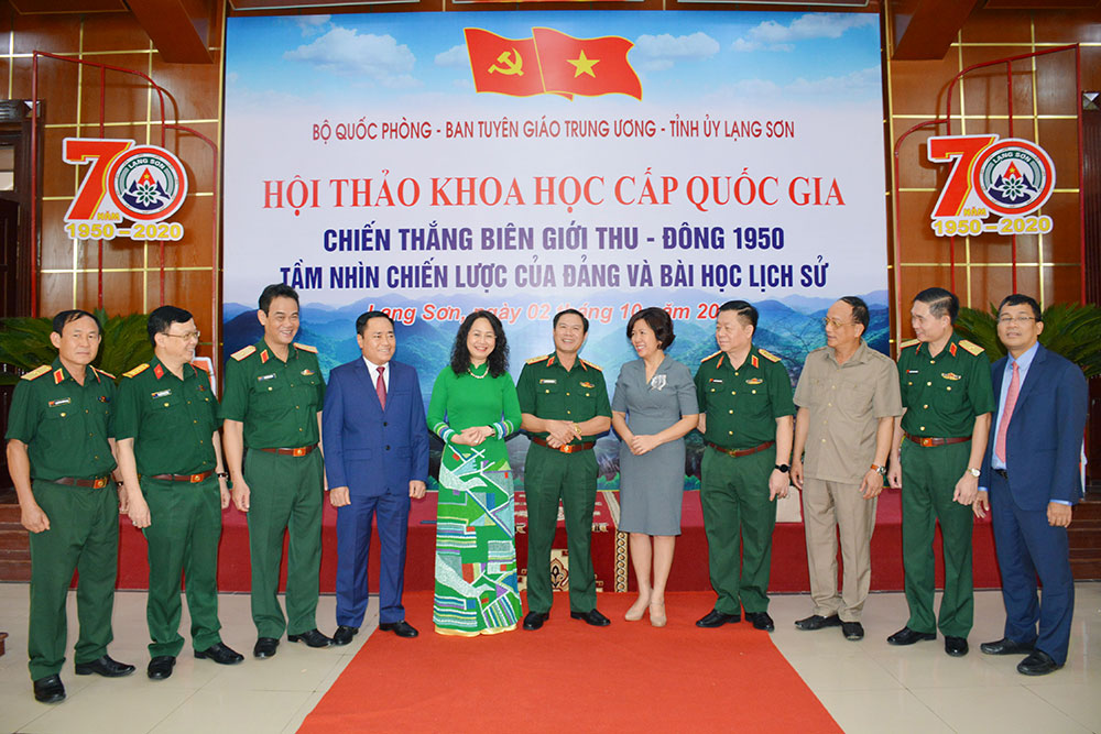 Khẳng định tầm vóc, giá trị lịch sử và hiện thực của Chiến thắng Biên Giới Thu - Đông 1950