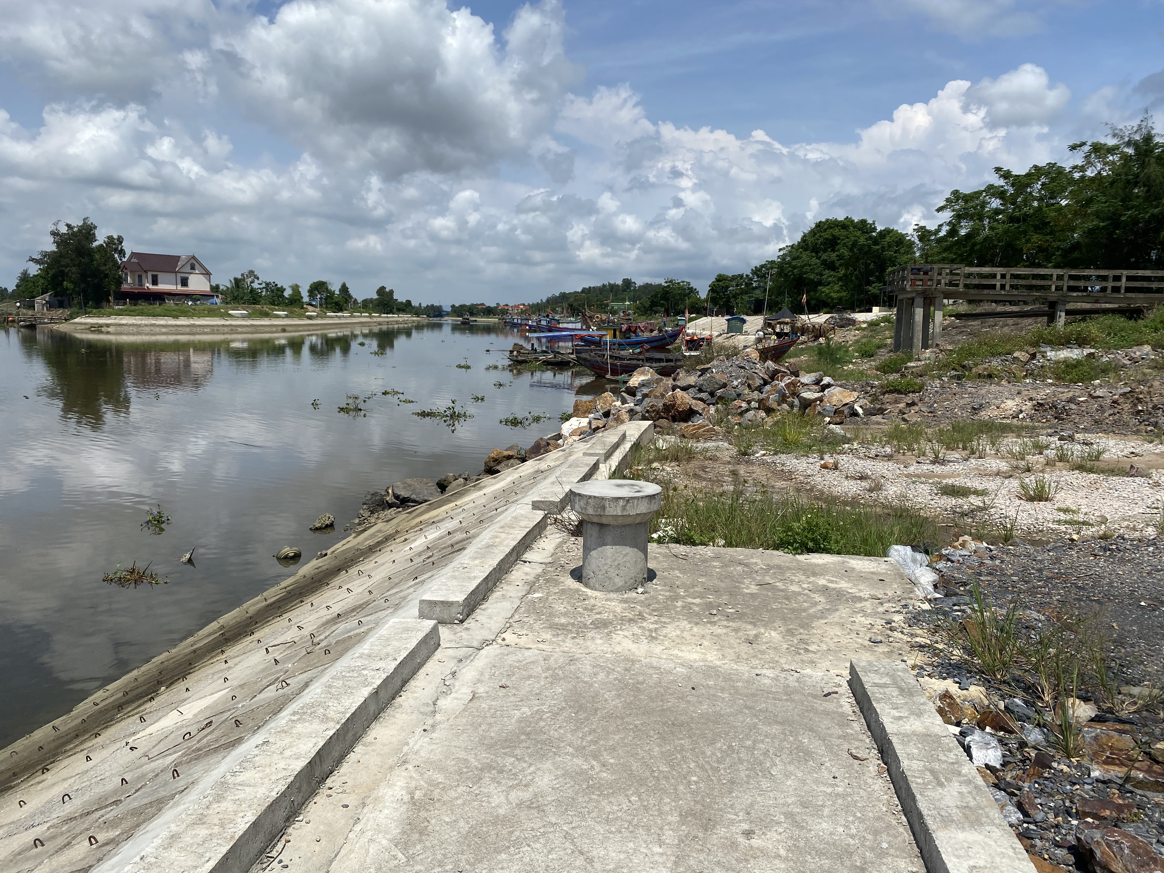 Dự án khu neo đậu tàu thuyền chậm tiến độ