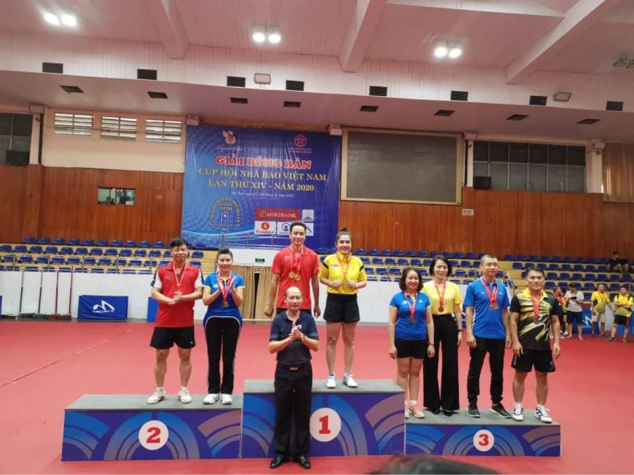 Bế mạc Giải Bóng bàn Cúp Hội Nhà báo Việt Nam lần thứ XIV