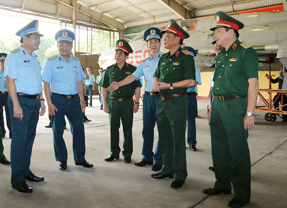Bộ Tổng Tham mưu kiểm tra Học viện Phòng không – Không quân