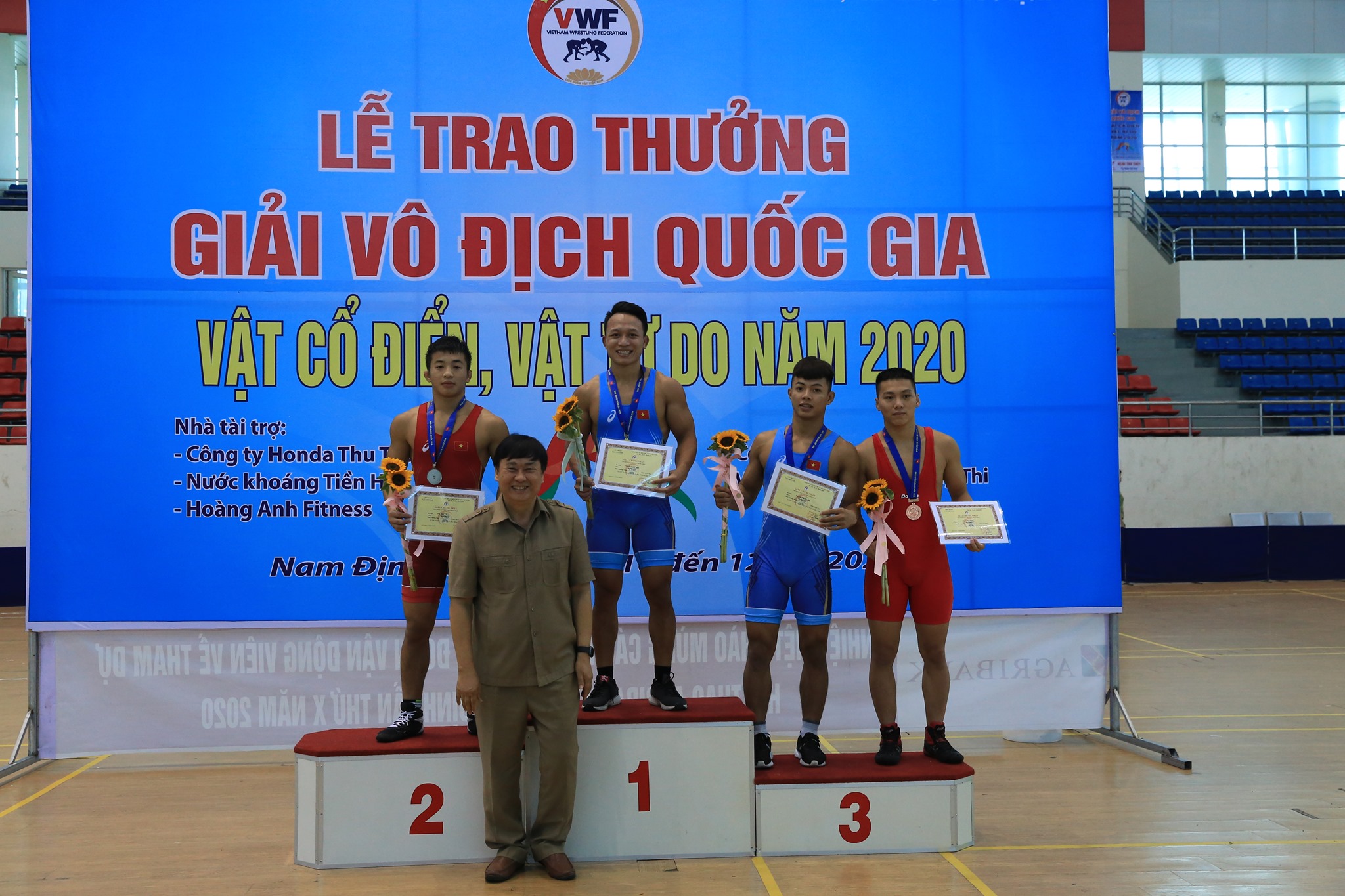 Hà Nội nhất toàn đoàn Giải vô địch quốc gia vật cổ điển, vật tự do năm 2020 