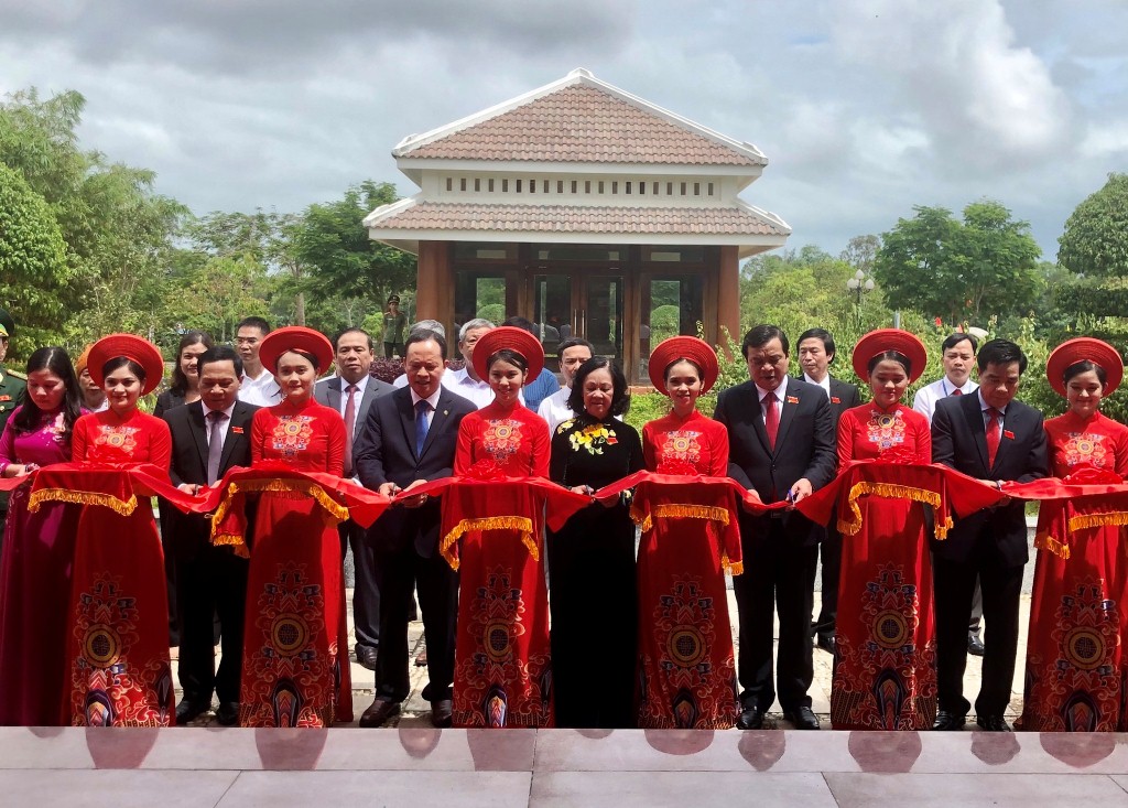 Khánh thành Nhà bia ghi danh liệt sĩ Thanh Hóa hy sinh tại Quảng Nam