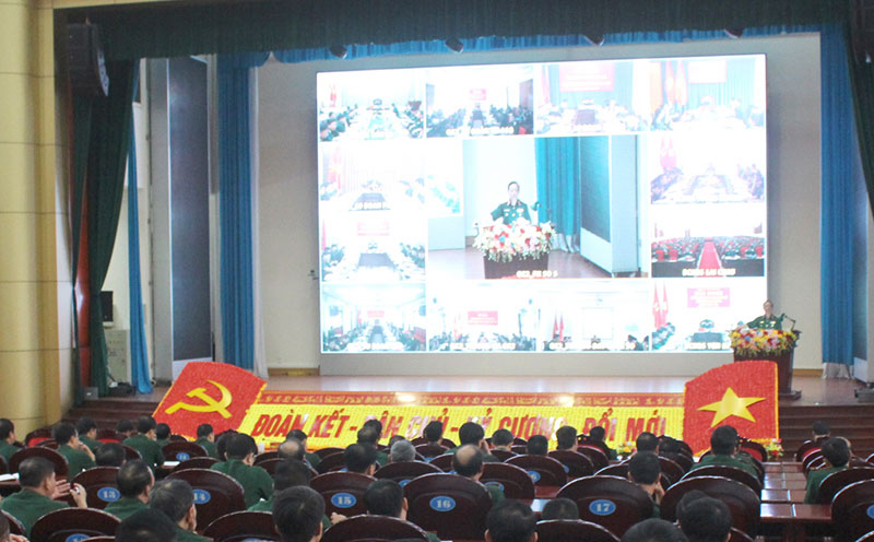 Thông báo nhanh kết quả Đại hội đại biểu Đảng bộ Quân đội lần thứ XI