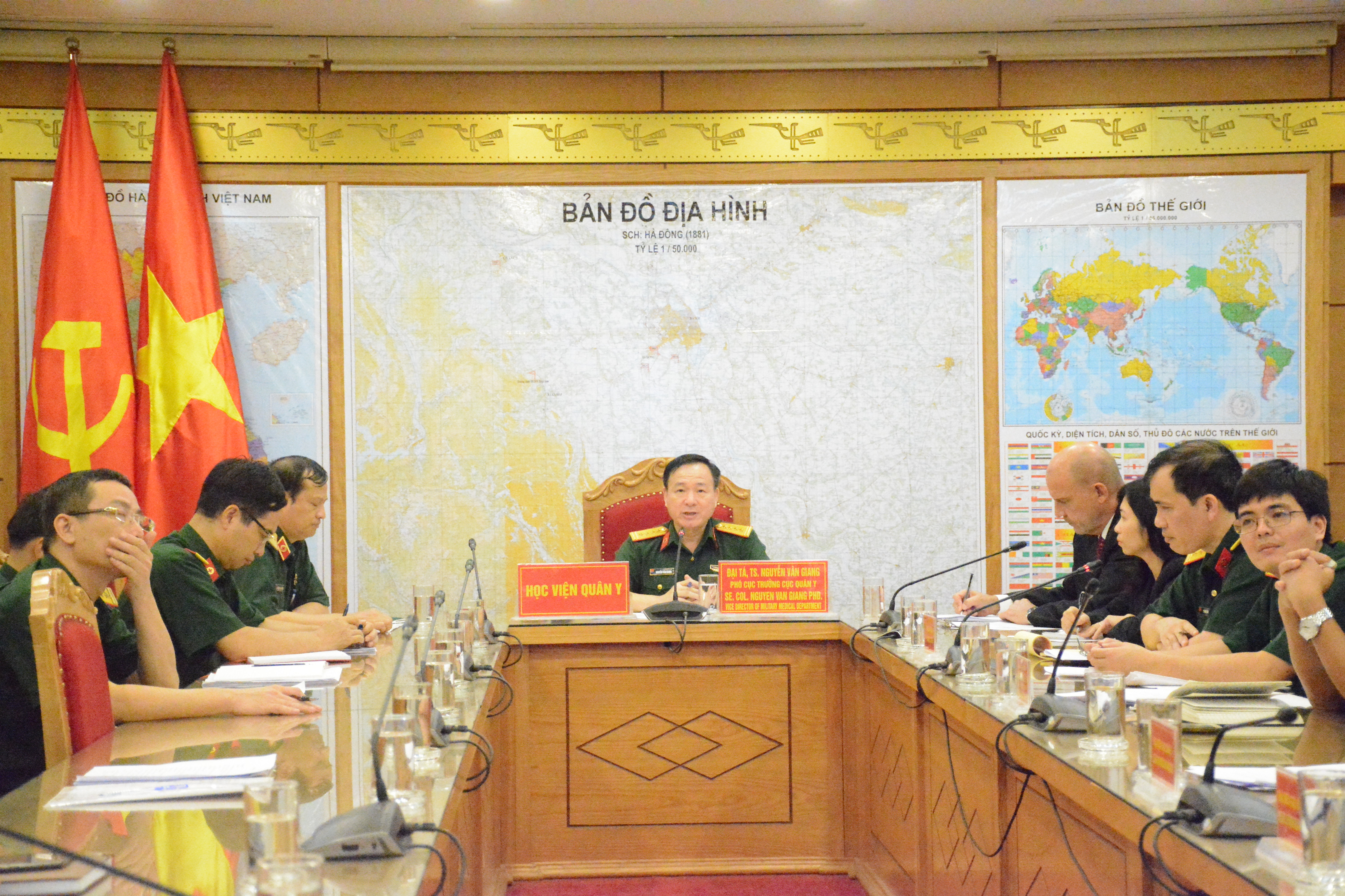 Quân y Việt Nam và Nam Phi trao đổi kinh nghiệm phòng, chống dịch Covid-19