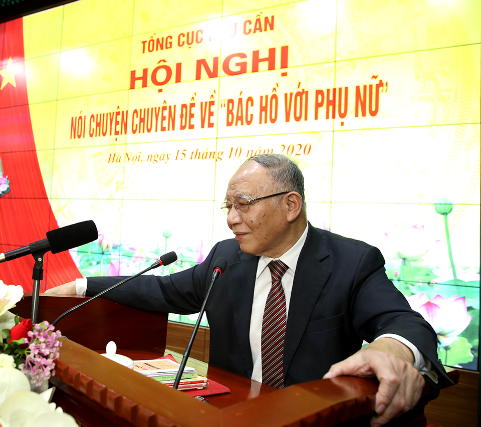 Tổng cục Hậu cần: Nói chuyện chuyên đề về Bác Hồ với phụ nữ