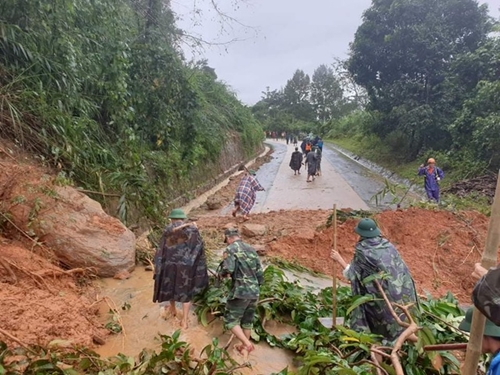 Sạt lở đất tại Quảng Trị: Lực lượng cứu hộ tại chỗ đã tiếp cận được hiện trường