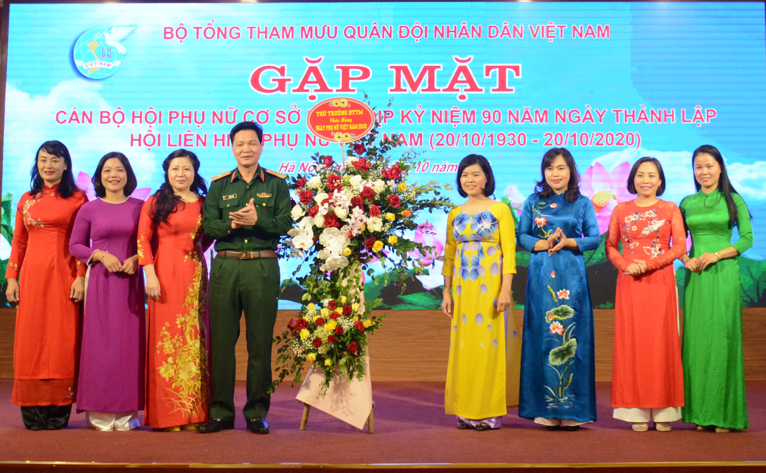 Bộ Tổng Tham mưu gặp mặt cán bộ Hội Phụ nữ cơ sở