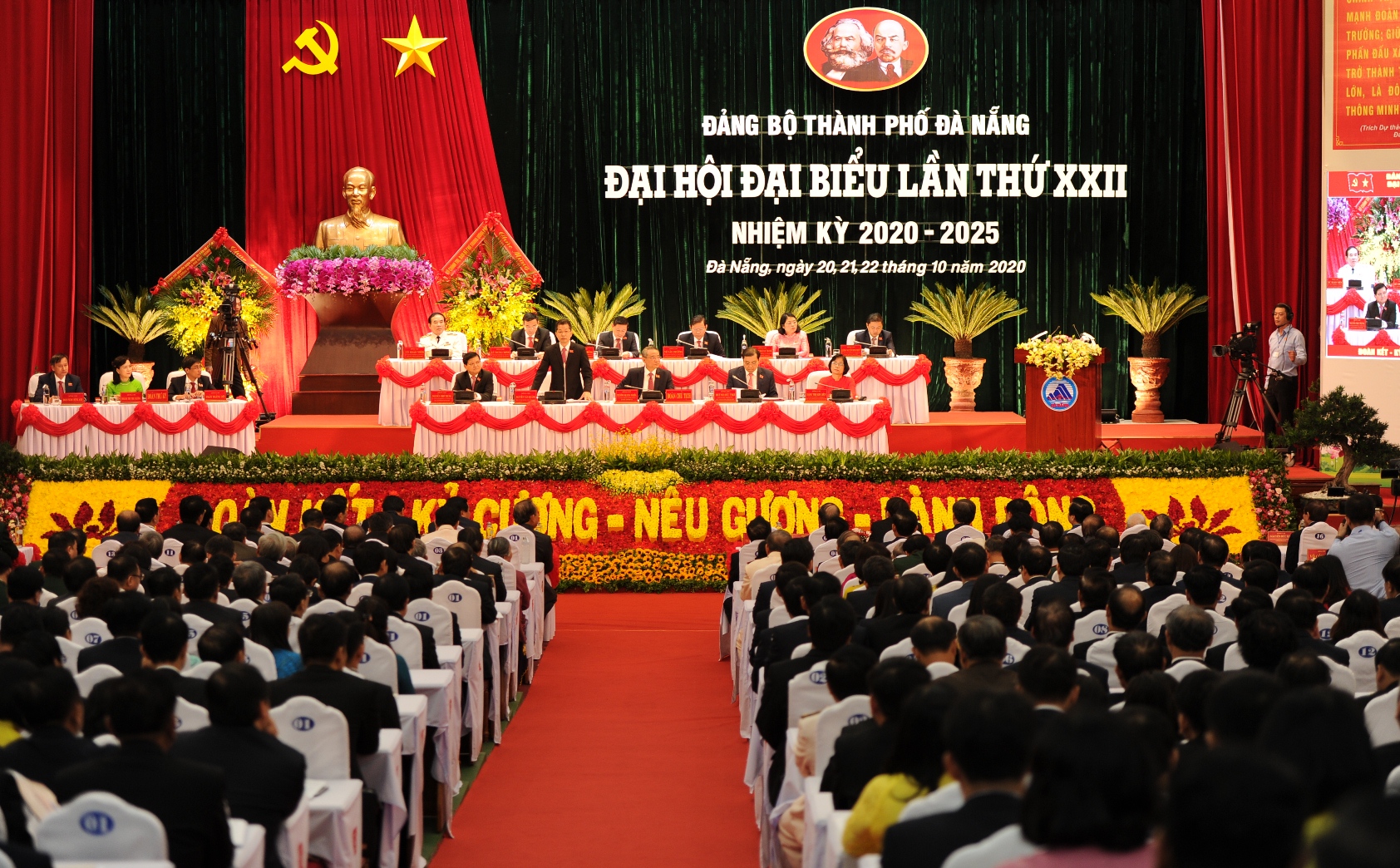 Khai mạc Đại hội đại biểu Đảng bộ thành phố Đà Nẵng lần thứ XXII