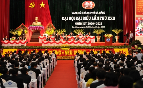 Khai mạc Đại hội đại biểu Đảng bộ thành phố Đà Nẵng lần thứ XXII