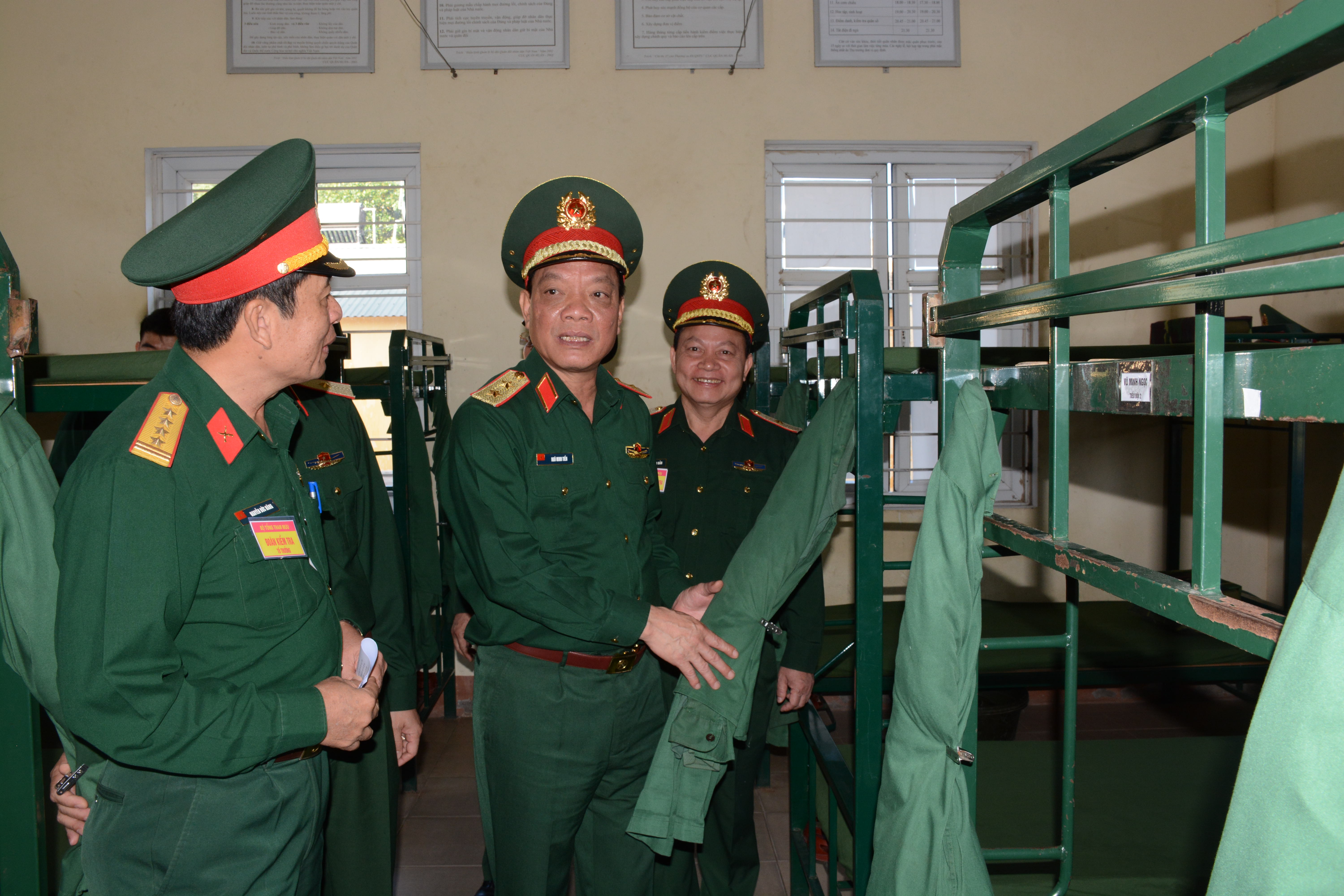 Bộ Tổng Tham mưu kiểm tra công tác giáo dục, đào tạo và xây dựng chính quy tại Trường Quân sự Quân khu 3