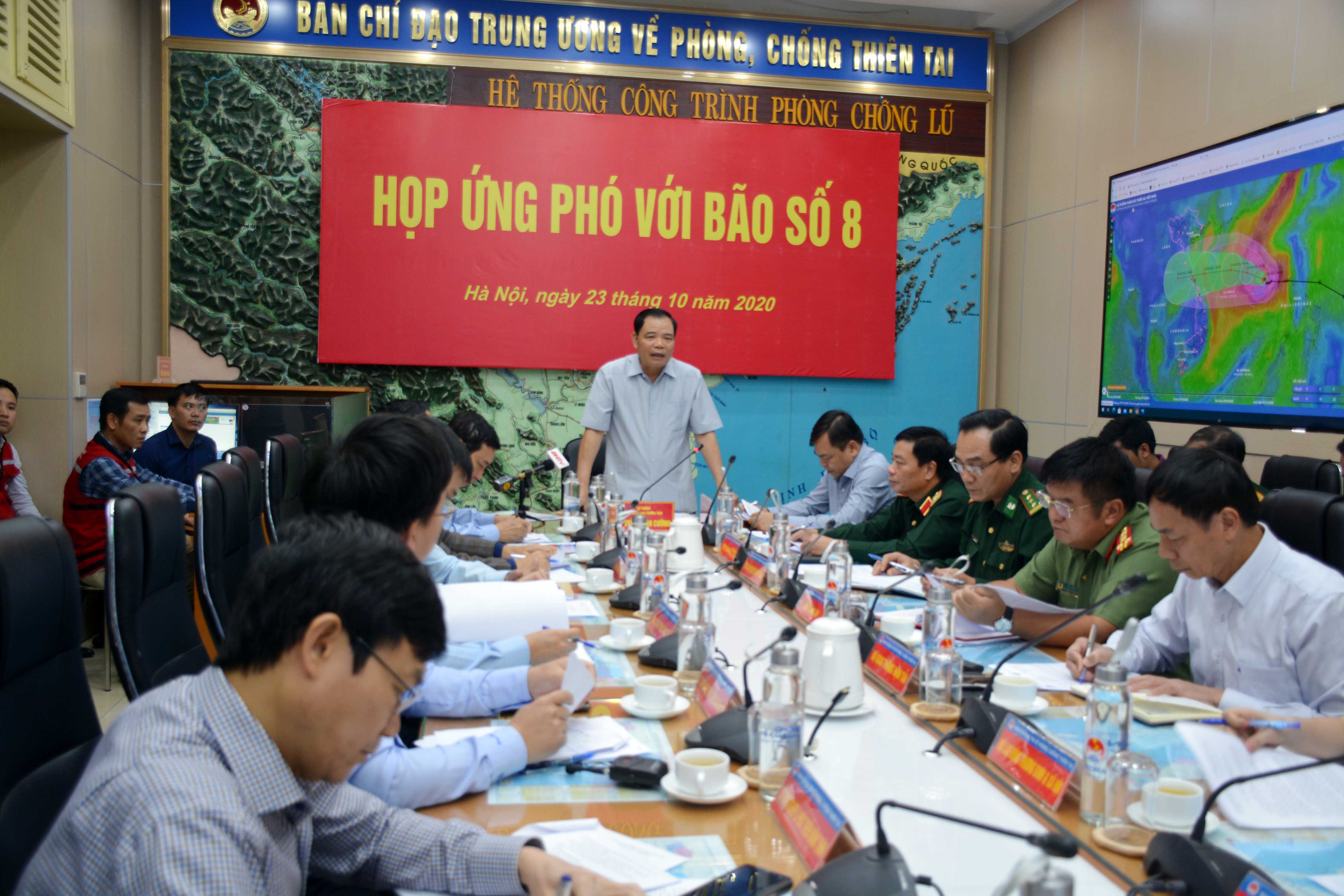 Không được chủ quan trong công tác ứng phó bão số 8 và mưa lũ