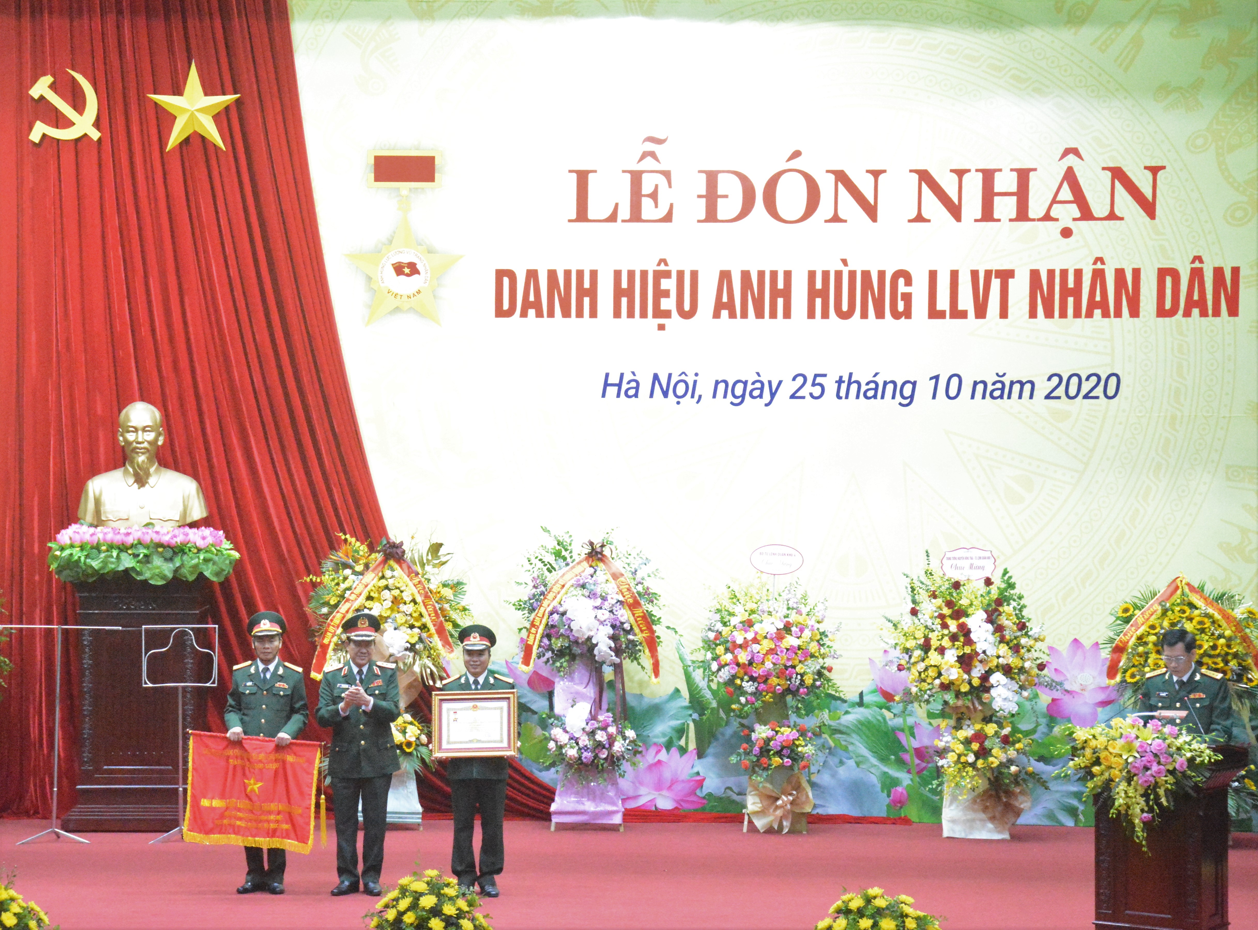Viện Kỹ thuật công trình đặc biệt đón nhận danh hiệu Anh hùng lực lượng vũ trang nhân dân