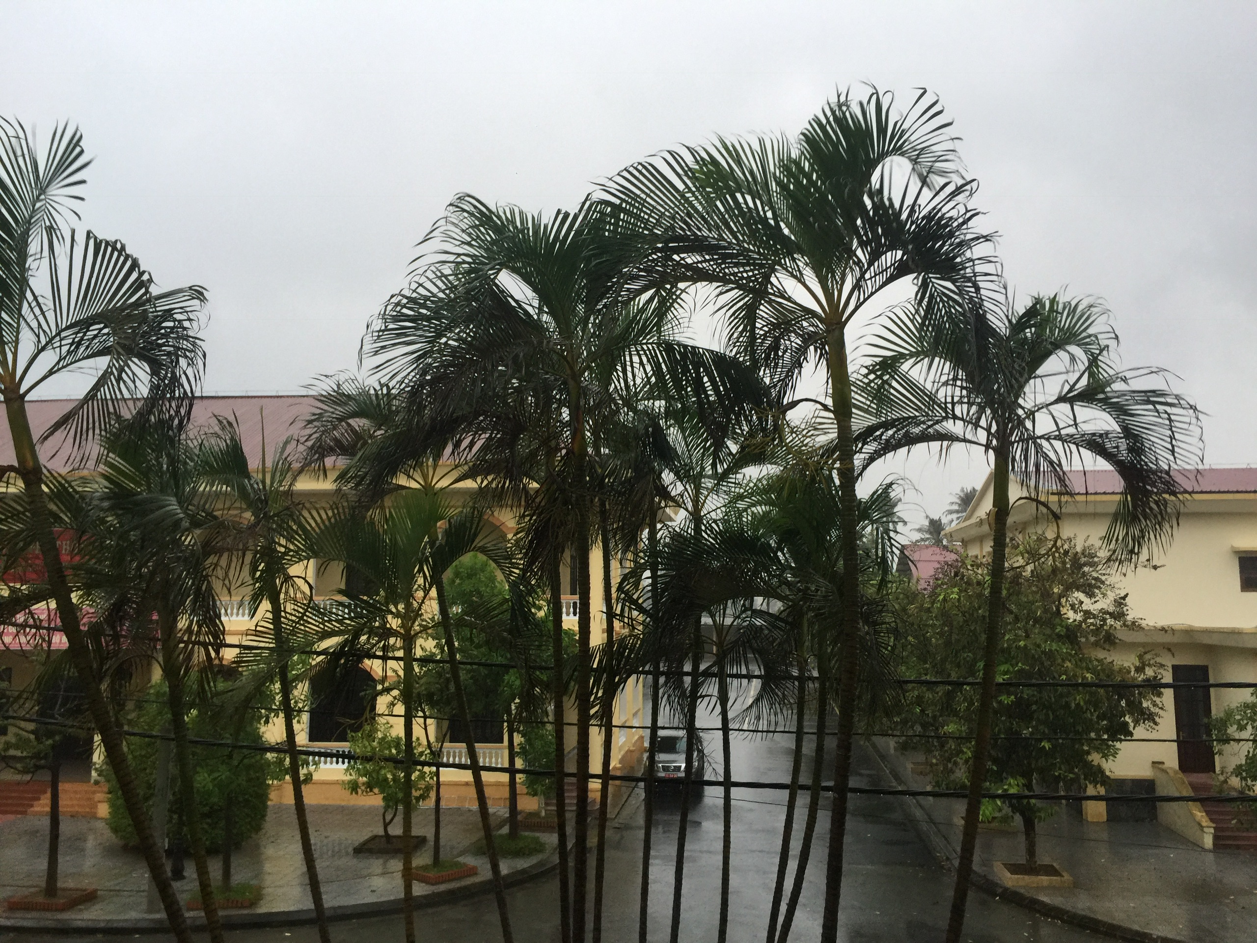 Bão số 9 bắt đầu gây mưa to, gió lớn tại Thừa Thiên-Huế