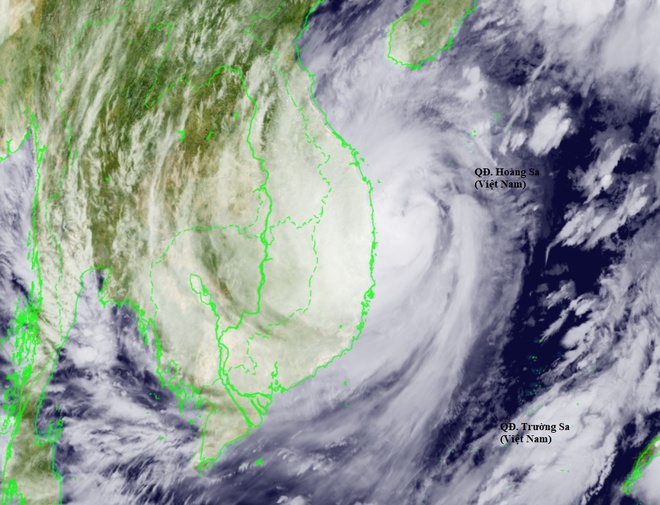 Cập nhật liên tục: Bão số 9 đã đổ bộ vào đất liền