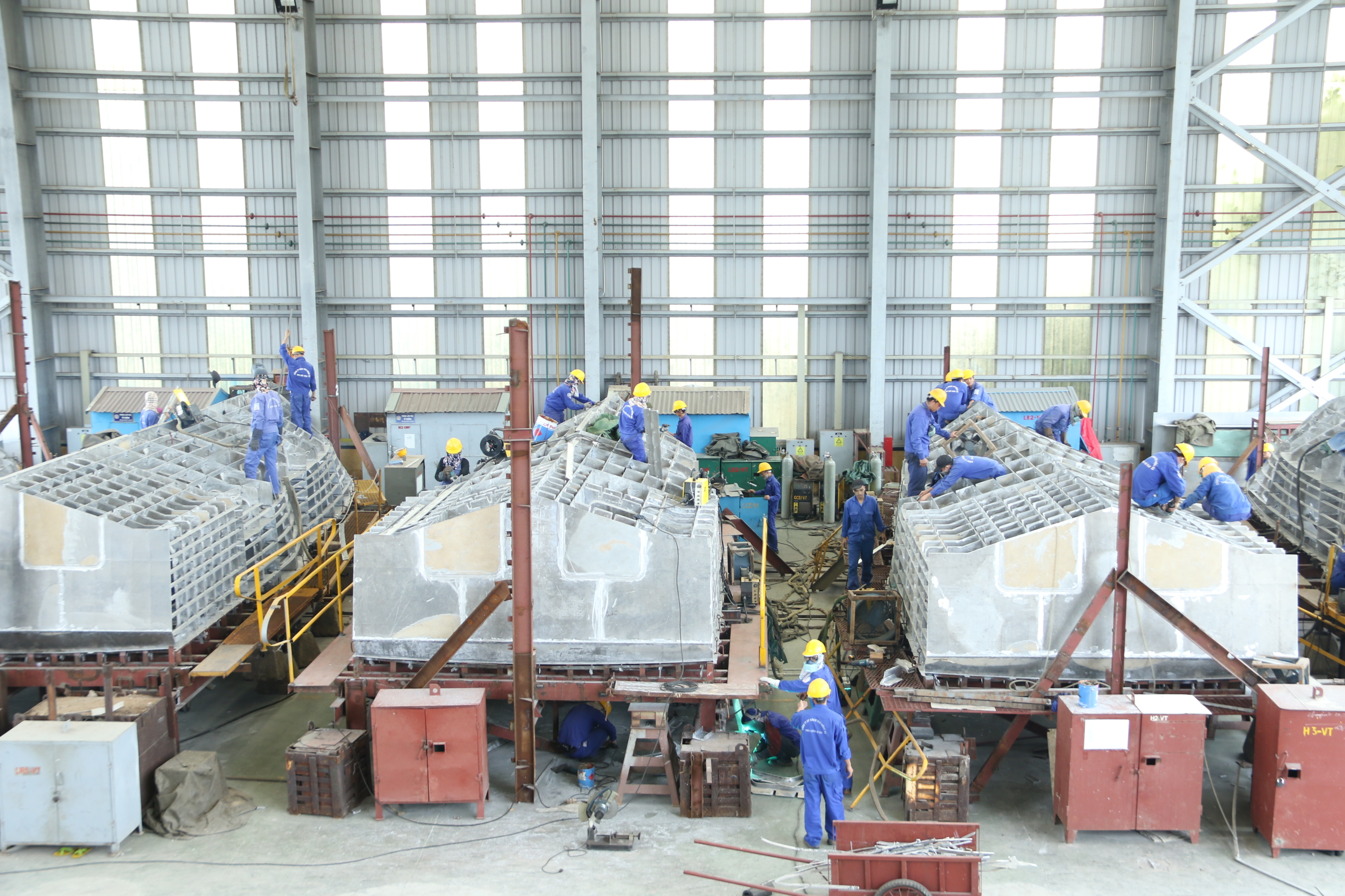 Vươn tới đỉnh cao công nghệ đóng tàu biển