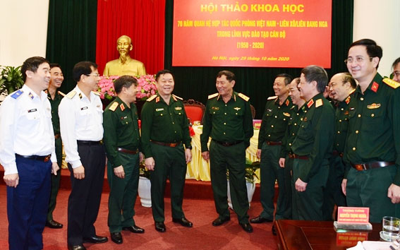 Hội thảo khoa học về 70 năm hợp tác quốc phòng Việt Nam – Liên Xô/ Liên bang Nga trong đào tạo cán bộ