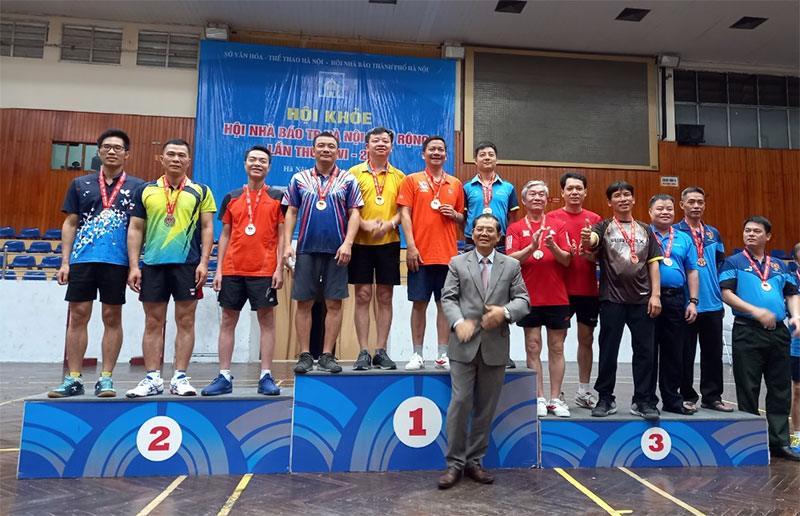 Báo QĐND giành 1 Huy chương Vàng và 2 huy chương Bạc tại Hội khỏe Hội Nhà báo TP Hà Nội năm 2020 