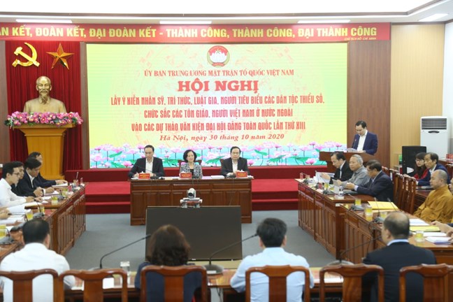 Tâm huyết góp ý vào dự thảo các văn kiện trình Đại hội Đảng toàn quốc lần thứ XIII