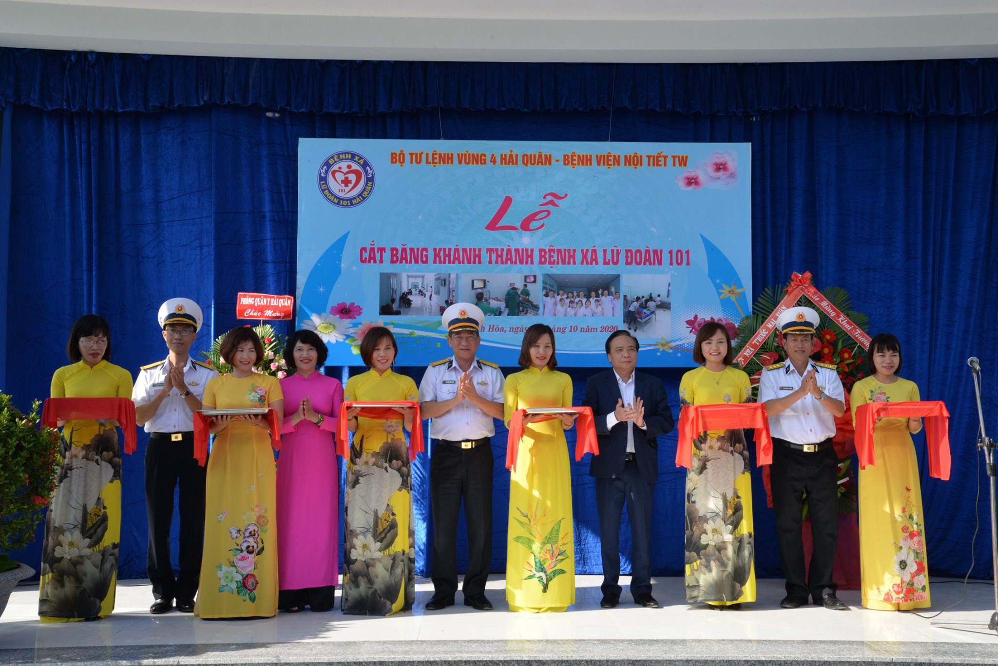 Khánh thành Phòng khám đa khoa, Bệnh xá Lữ đoàn 101, Vùng 4 Hải quân
