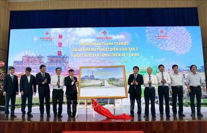 Nhà máy Nhiệt điện Vĩnh Tân 2 đạt mốc sản lượng điện 40 tỷ kWh