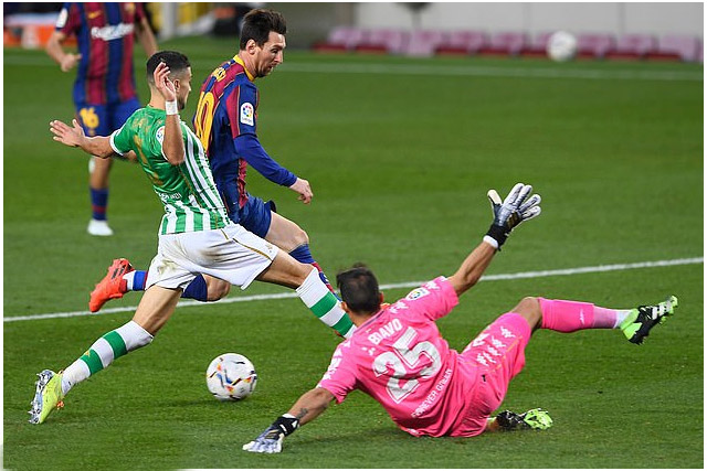 Vòng 9 La Liga: Barca vùi dập Real Betis